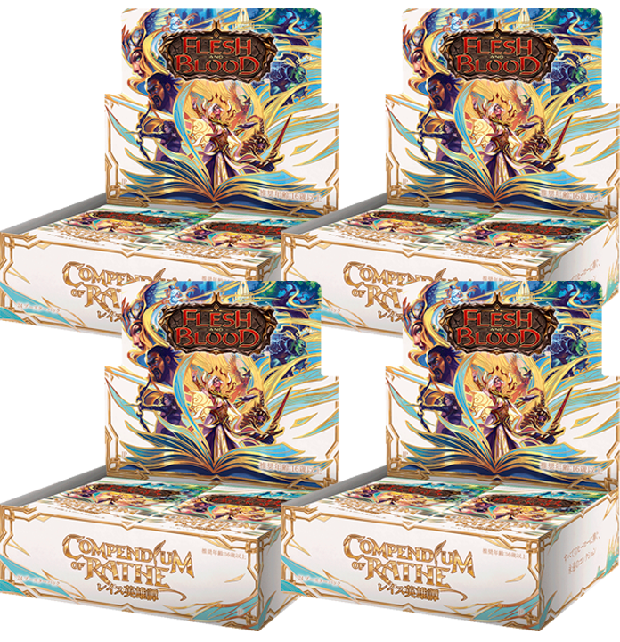Flesh and Blood: Compendium of Rathe - JPN Booster Case (4 JPN Displays)