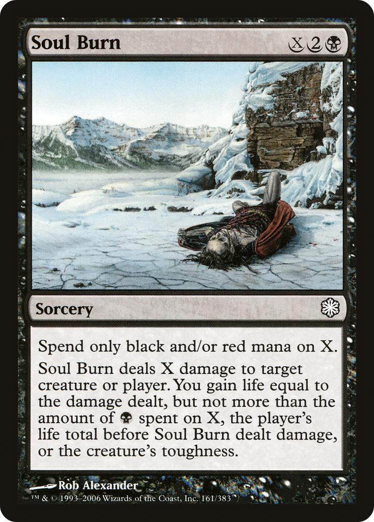 Soul Burn [Coldsnap Theme Decks] | Silver Goblin