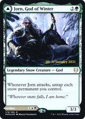 Jorn, God of Winter // Kaldring, the Rimestaff [Kaldheim Prerelease Promos] | Silver Goblin