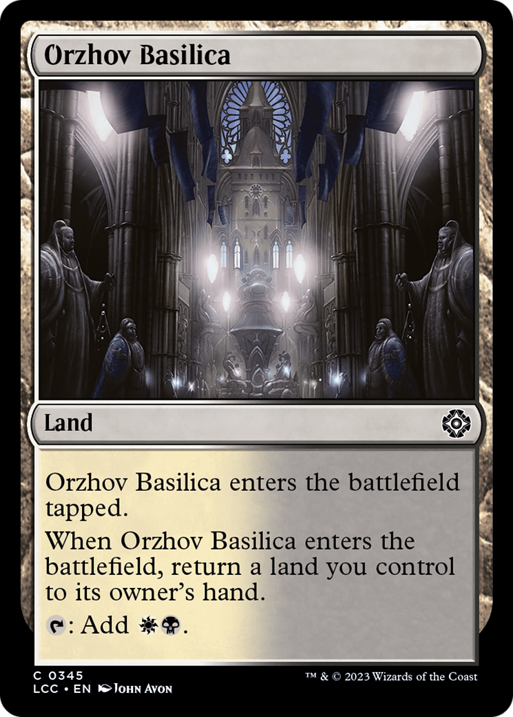 Orzhov Basilica [The Lost Caverns of Ixalan Commander] | Silver Goblin