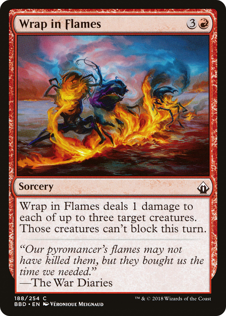 Wrap in Flames [Battlebond] | Silver Goblin