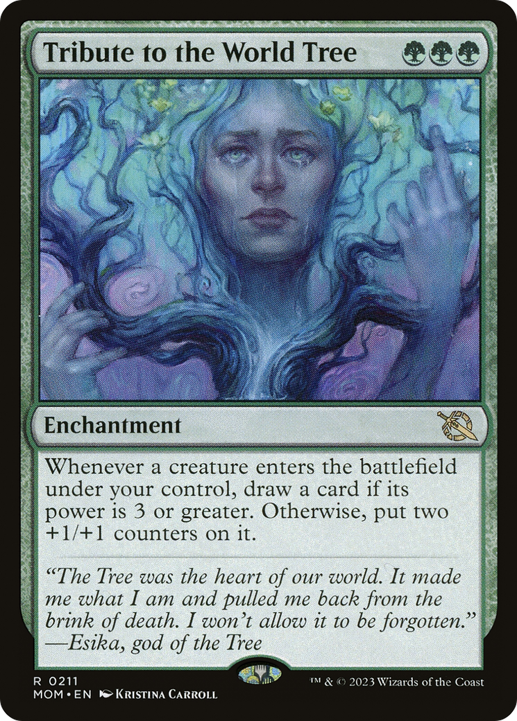 Tribute to the World Tree [March of the Machine] Foil