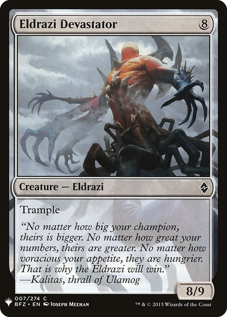 Eldrazi Devastator [Mystery Booster] | Silver Goblin