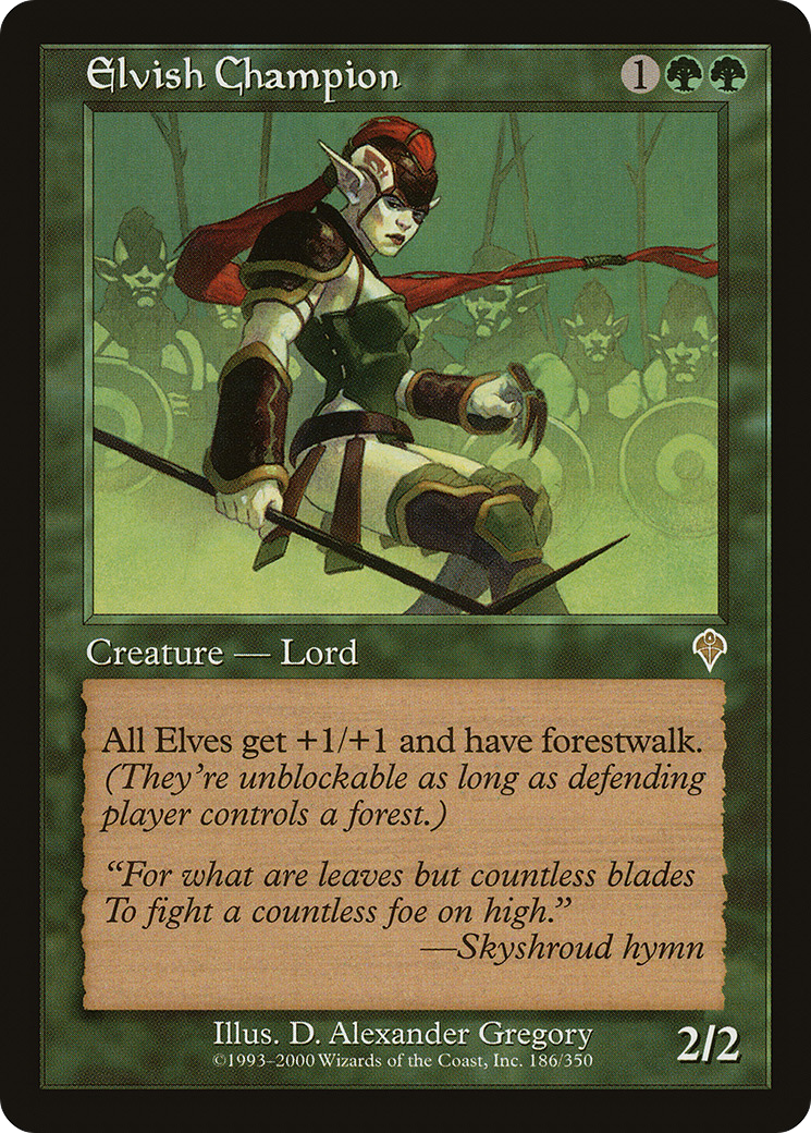 Elvish Champion [Invasion] | Silver Goblin