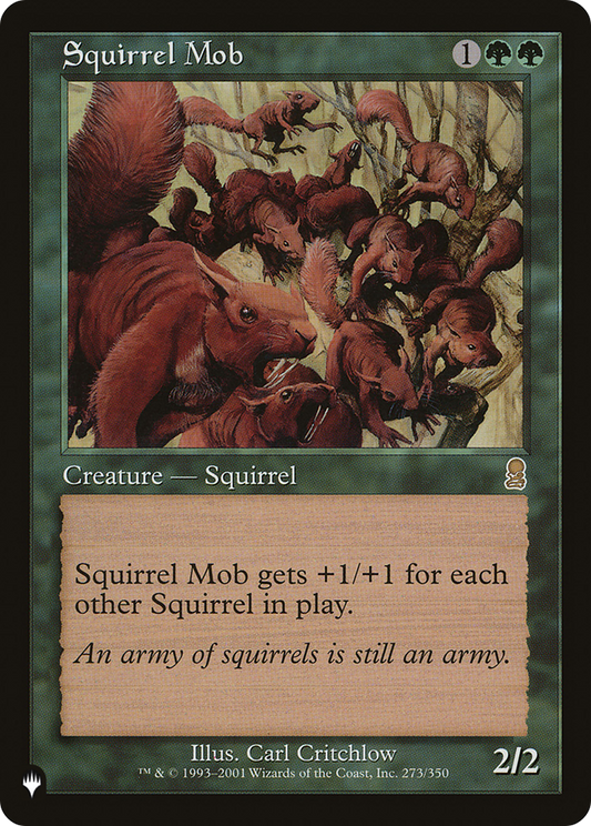 Squirrel Mob [The List]