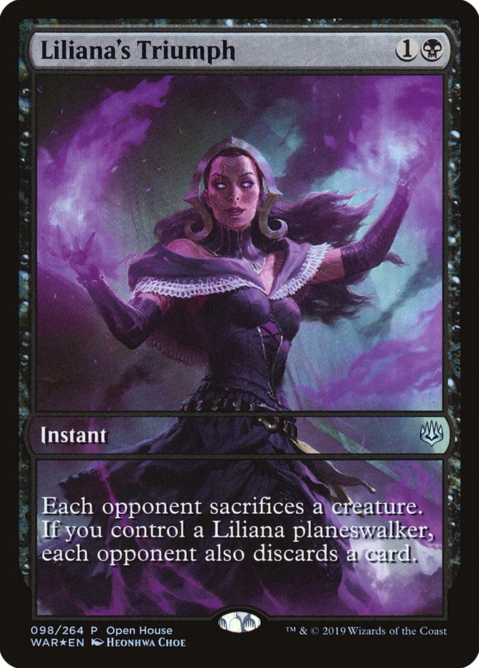 Liliana's Triumph (Open House) [War of the Spark Promos] | Silver Goblin