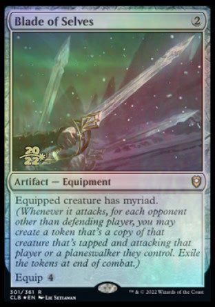 Blade of Selves [Commander Legends: Battle for Baldur's Gate Prerelease Promos] | Silver Goblin