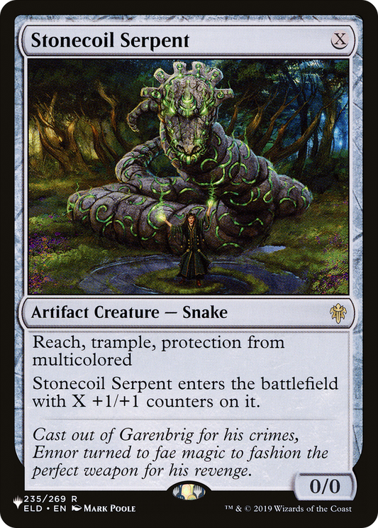 Stonecoil Serpent [The List] Foil