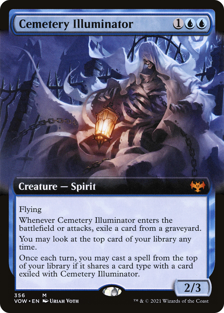 Cemetery Illuminator (Extended Art) [Innistrad: Crimson Vow] | Silver Goblin