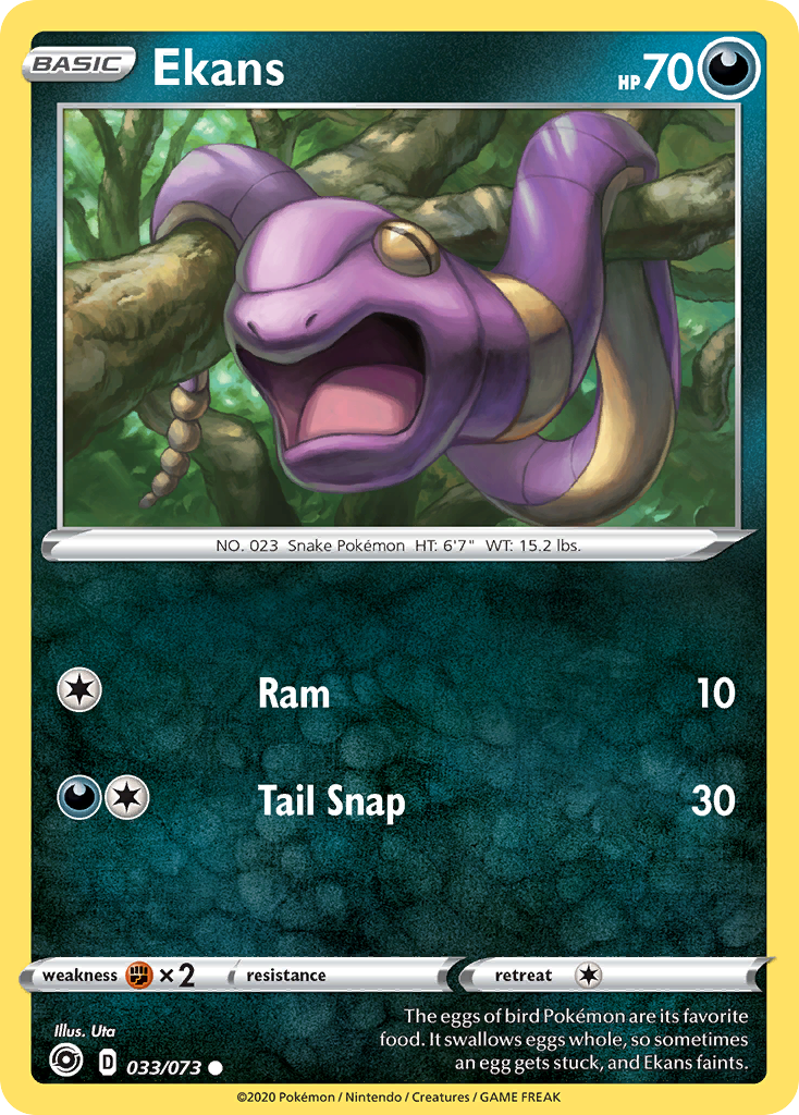 Ekans (033/073) [Sword & Shield: Champion's Path] | Silver Goblin