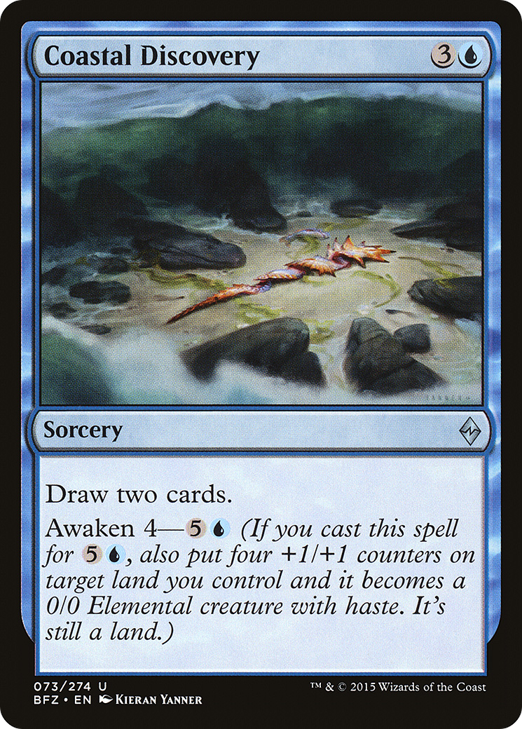 Coastal Discovery [Battle for Zendikar] | Silver Goblin