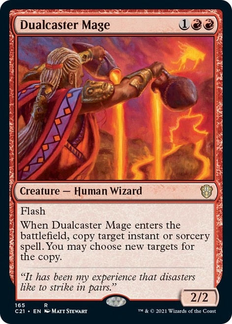 Dualcaster Mage [Commander 2021] | Silver Goblin