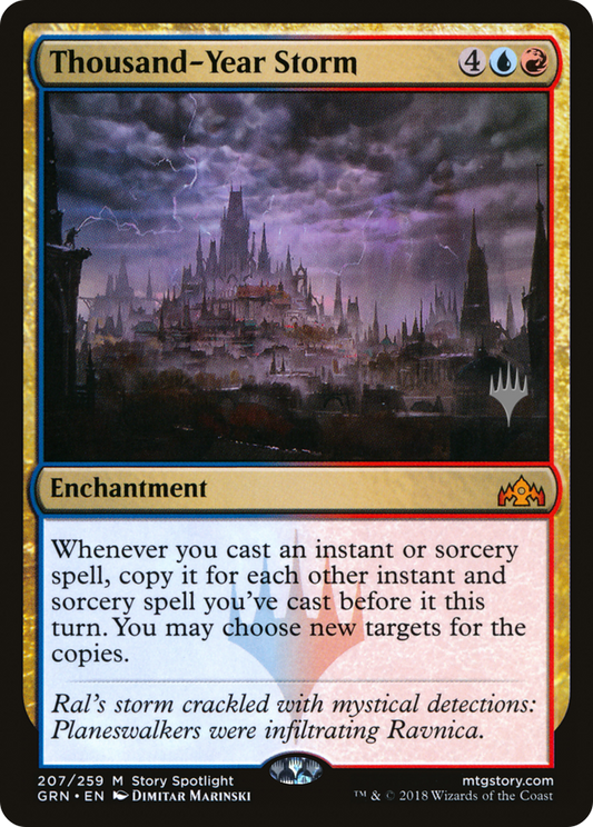 Thousand-Year Storm (Promo Pack) [Guilds of Ravnica Promos] Foil