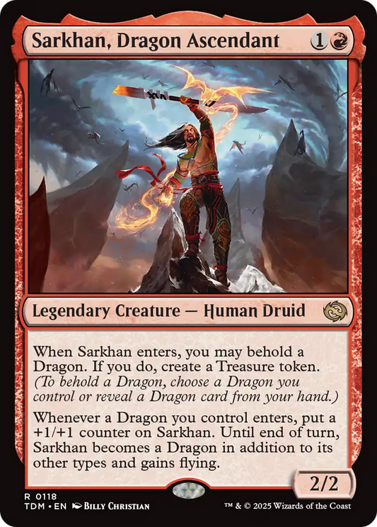 Sarkhan, Dragon Ascendant (118) - Tarkir: Dragonstorm