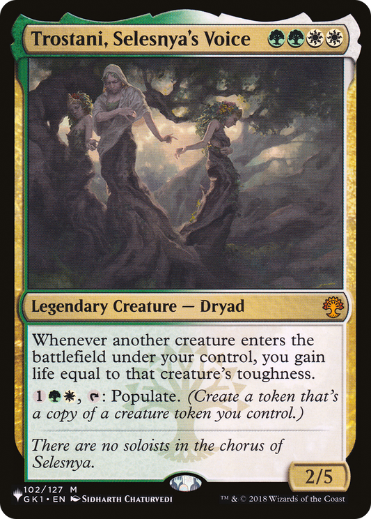 Trostani, Selesnya's Voice (GK1-102)