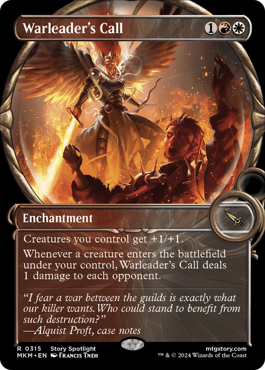 Warleader's Call (Showcase) [Murders at Karlov Manor] Foil