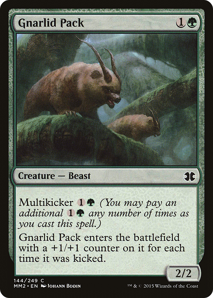 Gnarlid Pack [Modern Masters 2015] | Silver Goblin