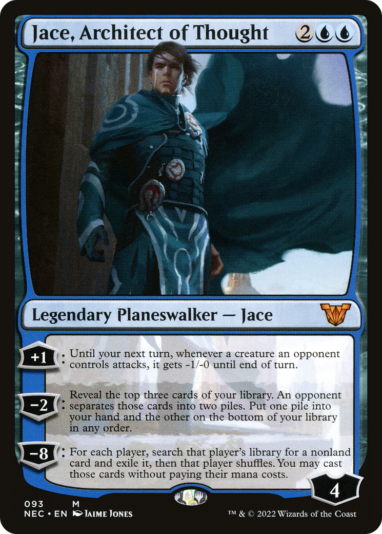 Jace, Architect of Thought [Kamigawa: Neon Dynasty Commander] | Silver Goblin