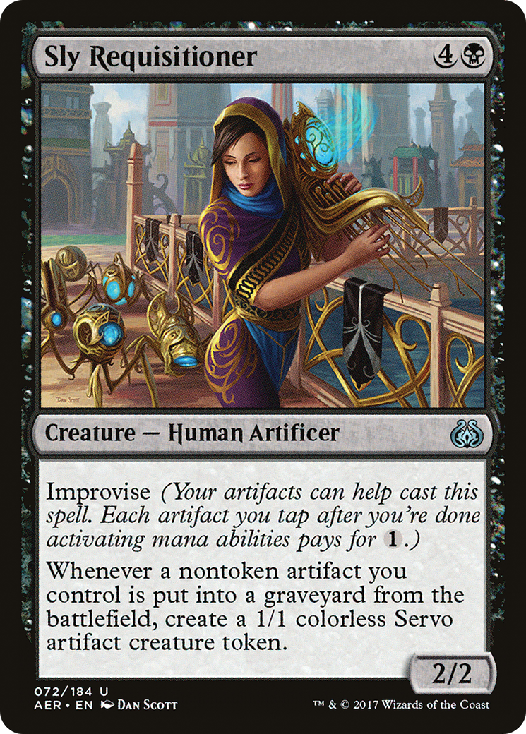 Sly Requisitioner [Aether Revolt] | Silver Goblin