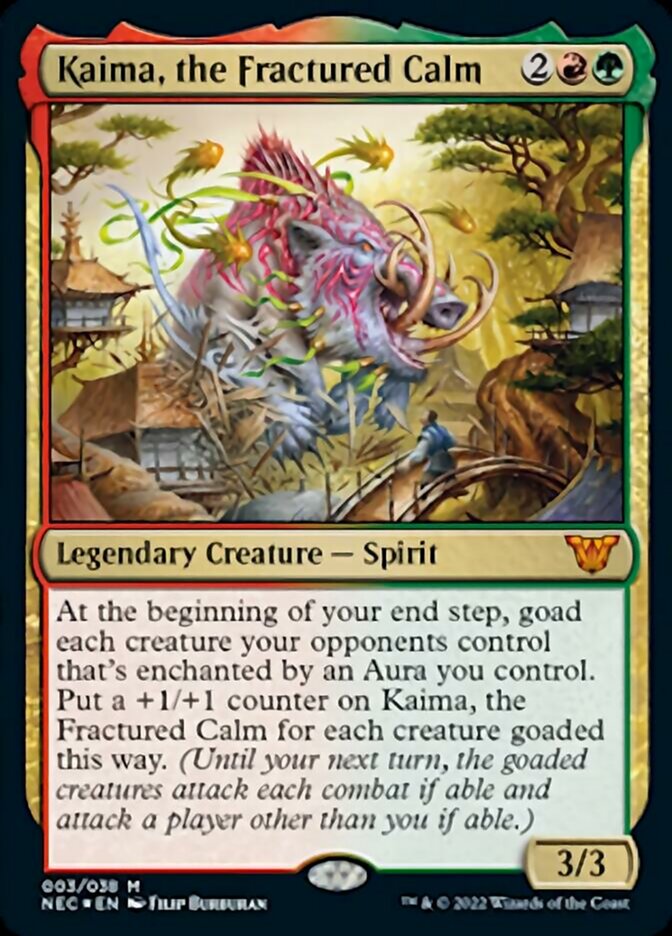 Kaima, the Fractured Calm [Kamigawa: Neon Dynasty Commander] | Silver Goblin