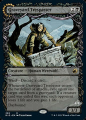 Graveyard Trespasser // Graveyard Glutton (Showcase Equinox) [Innistrad: Midnight Hunt] | Silver Goblin