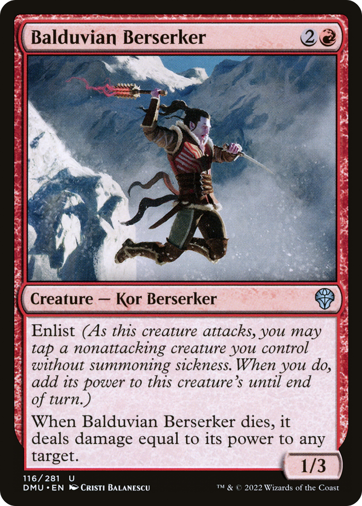 Balduvian Berserker [Dominaria United] | Silver Goblin