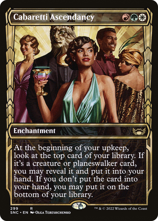 Cabaretti Ascendancy (Showcase Golden Age) [Streets of New Capenna] Foil