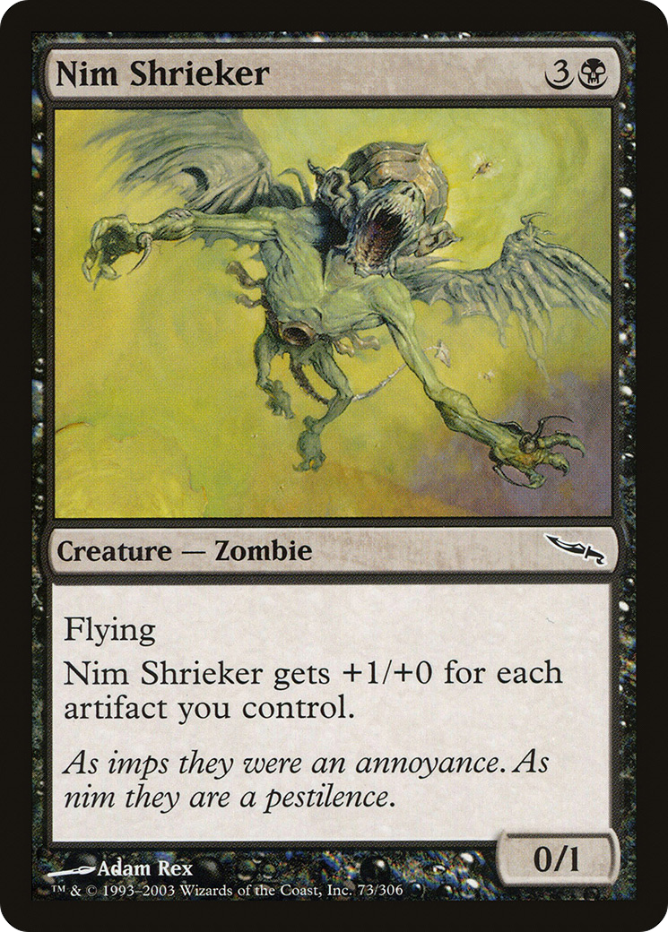 Nim Shrieker [Mirrodin] | Silver Goblin