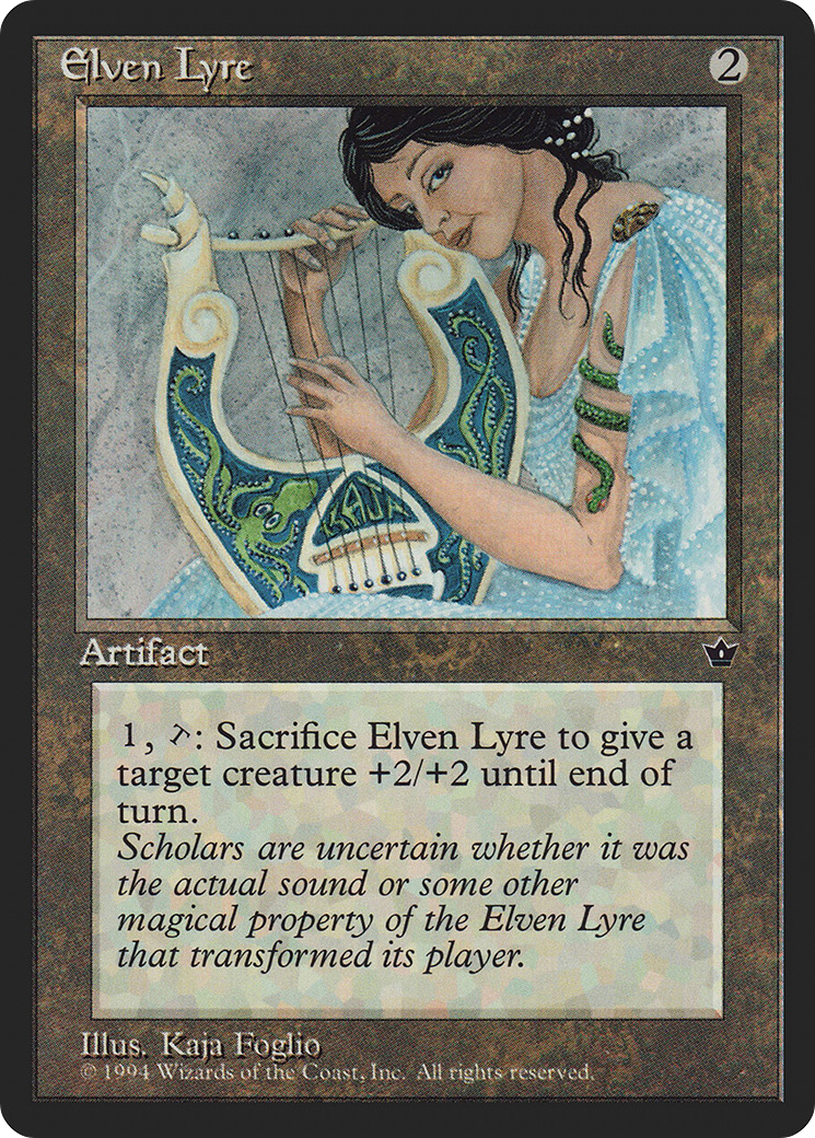 Elven Lyre [Fallen Empires] | Silver Goblin