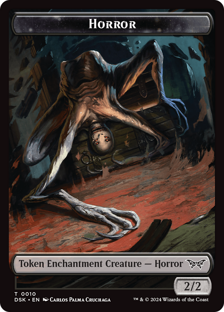 Horror Token [Duskmourn: House of Horror Tokens] | Silver Goblin