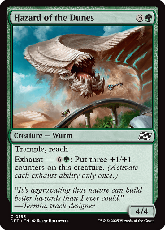 Hazard of the Dunes Foil (165) - Aetherdrift