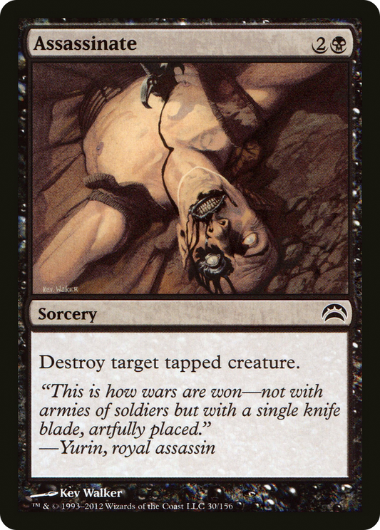 Assassinate [Planechase 2012] Foil