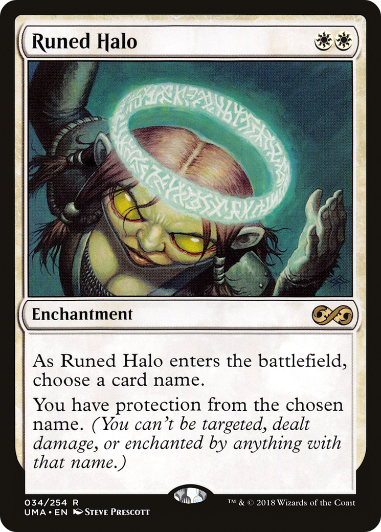 Runed Halo (034) - Ultimate Masters Foil