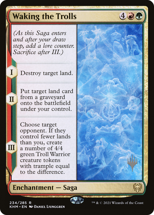 Waking the Trolls (Promo Pack) [Kaldheim Promos]