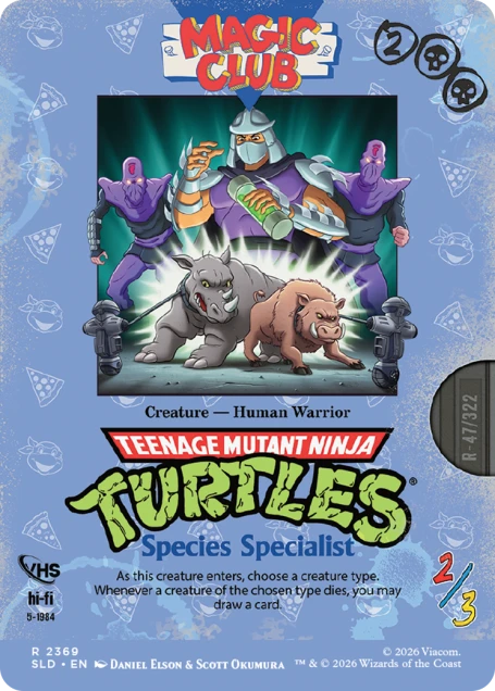Secret Lair - Teenage Mutant Ninja Turtles: VHS Villains