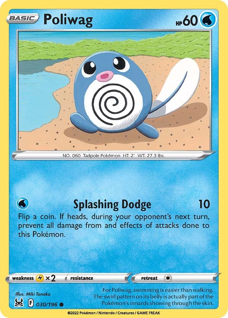 Poliwag (030/196) [Sword & Shield: Lost Origin] | Silver Goblin