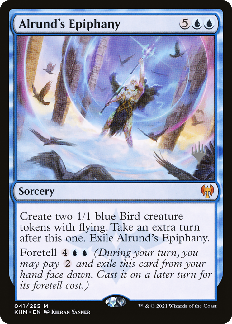 Alrund's Epiphany (Promo Pack) [Kaldheim Promos] Foil