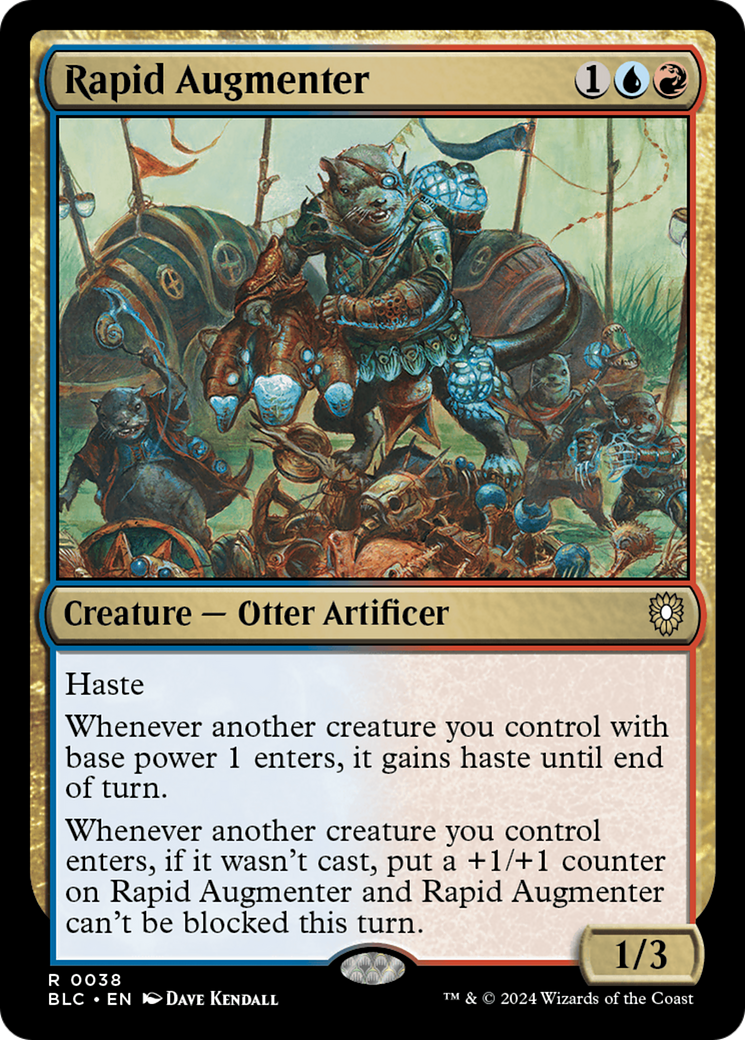 Rapid Augmenter [Bloomburrow Commander] | Silver Goblin