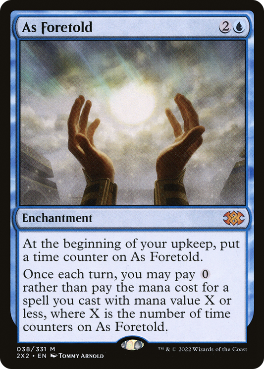 As Foretold [Double Masters 2022] Foil