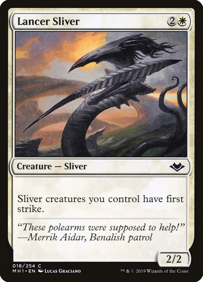 Lancer Sliver [Modern Horizons] | Silver Goblin