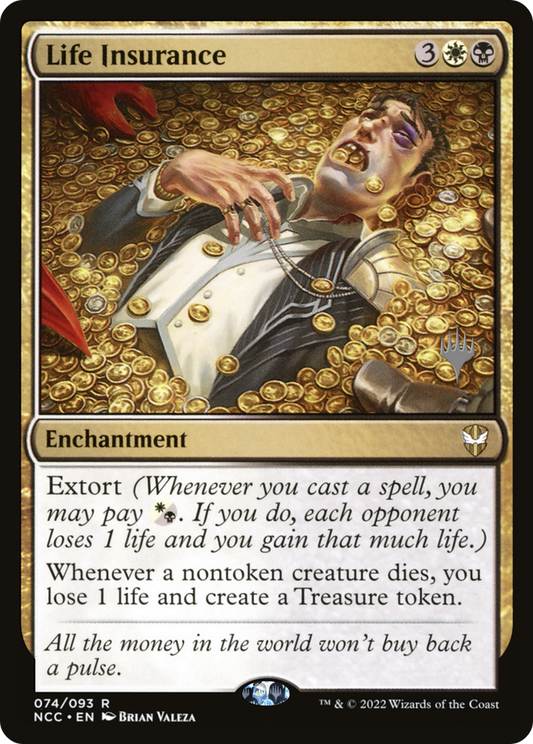 Life Insurance (Promo Pack) [Streets of New Capenna Commander Promos]