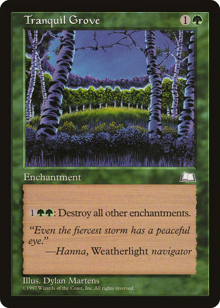 Tranquil Grove [Weatherlight] | Silver Goblin