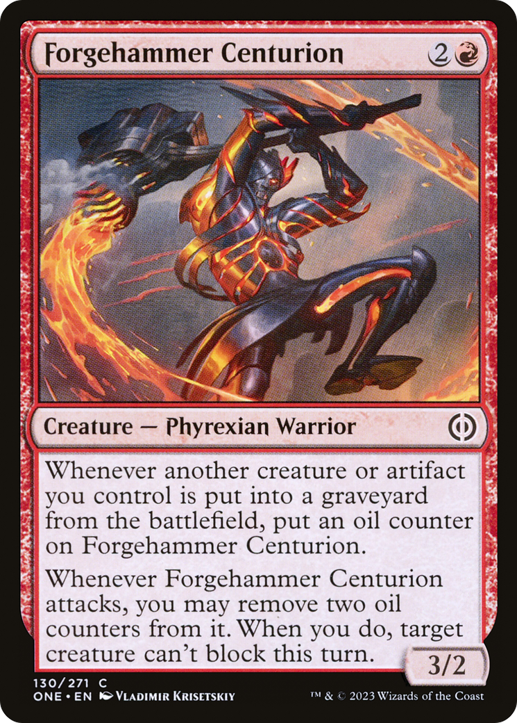 Forgehammer Centurion [Phyrexia: All Will Be One] | Silver Goblin