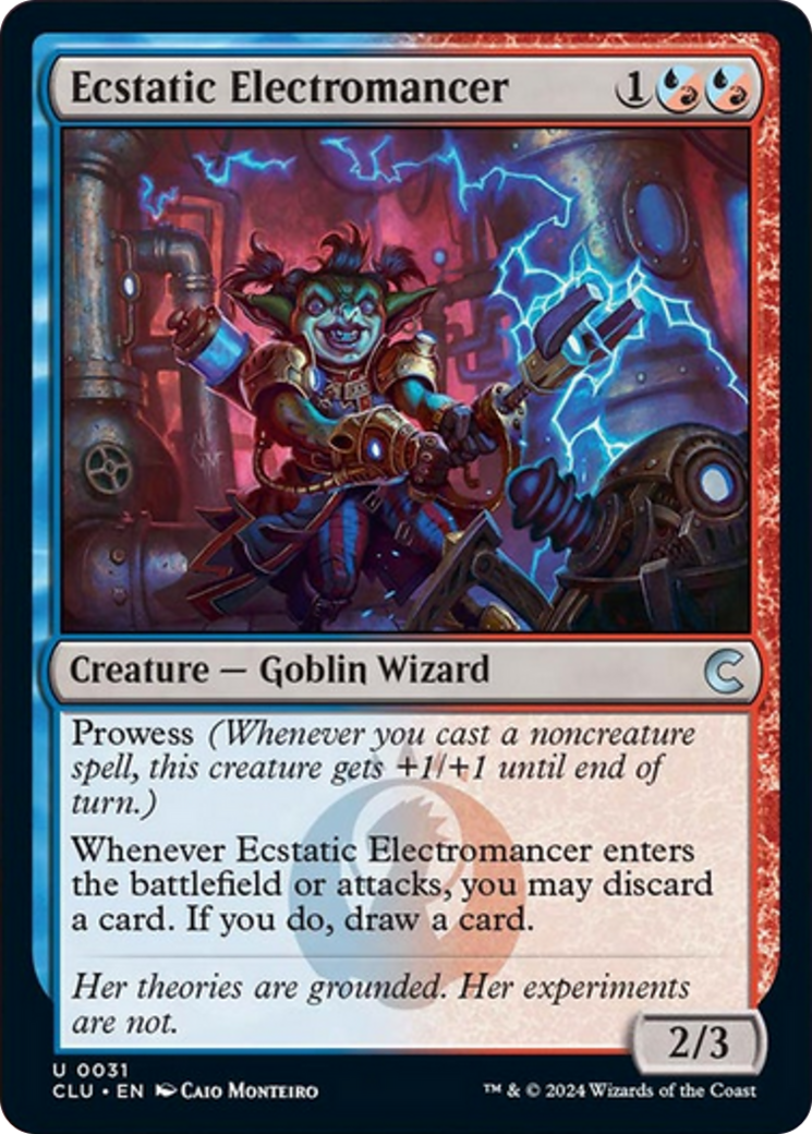 Ecstatic Electromancer [Ravnica: Clue Edition] | Silver Goblin