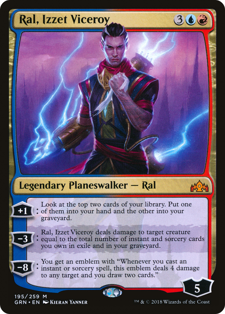 Ral, Izzet Viceroy [Guilds of Ravnica] | Silver Goblin