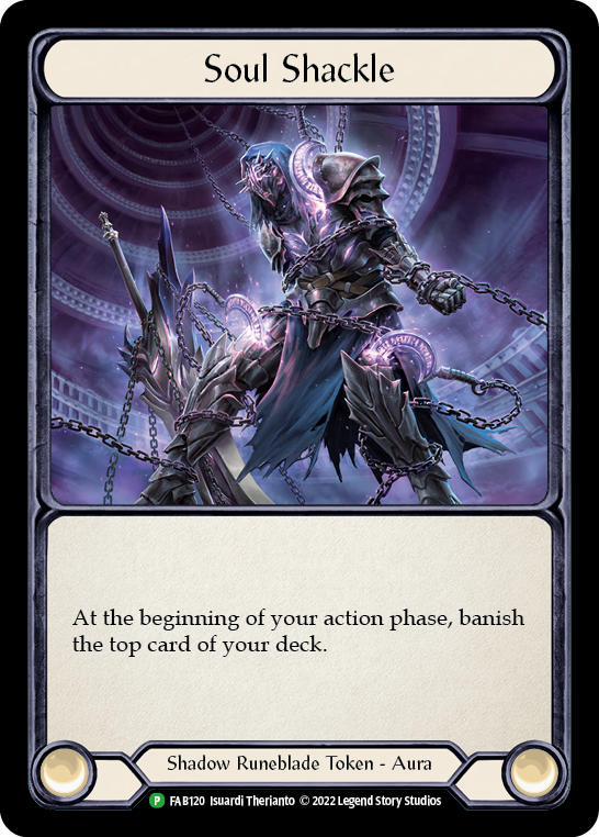 Soul Shackle [FAB120] (Promo)  Cold Foil | Silver Goblin