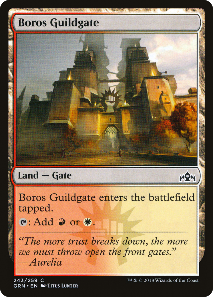 Boros Guildgate (243/259) [Guilds of Ravnica] | Silver Goblin