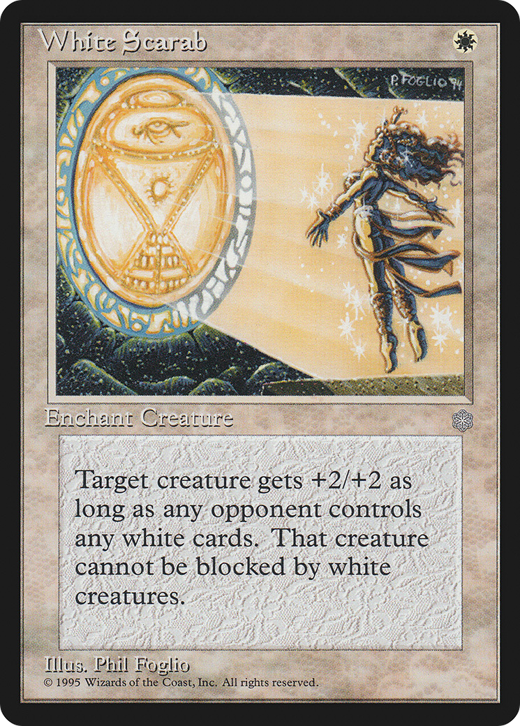 White Scarab [Ice Age] | Silver Goblin