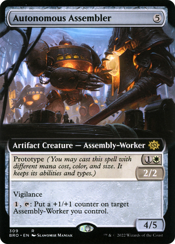 Autonomous Assembler (Extended Art) [The Brothers' War] | Silver Goblin