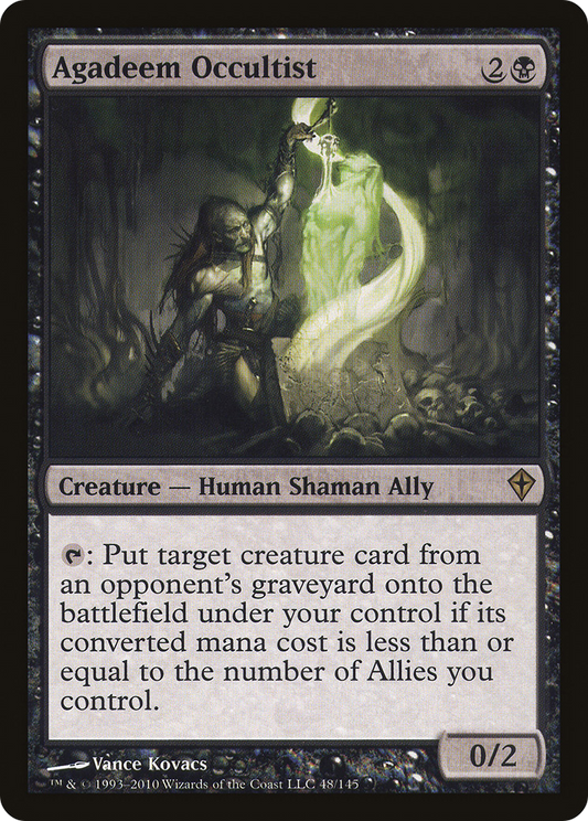 Agadeem Occultist [Worldwake] Foil